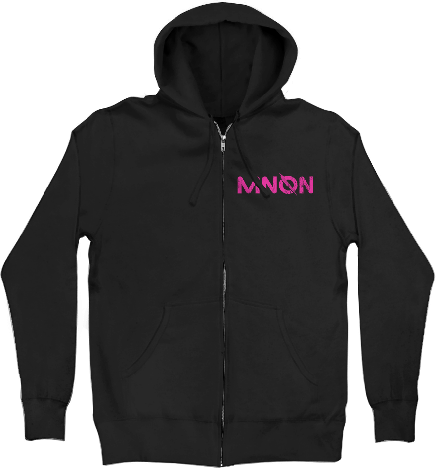 GLITCH ZIP HOODIE – MNQN Merchandise
